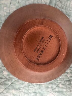 Hellerware wooden nut bowls- set of 6